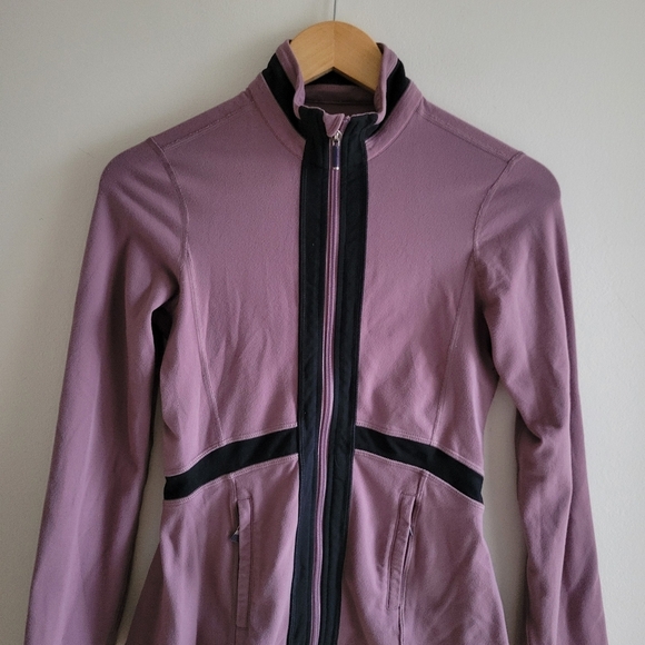 Lululemon Athletic Sports Running Zip Up Long Sleeve Sweater/Jacket - Picture 5 of 11